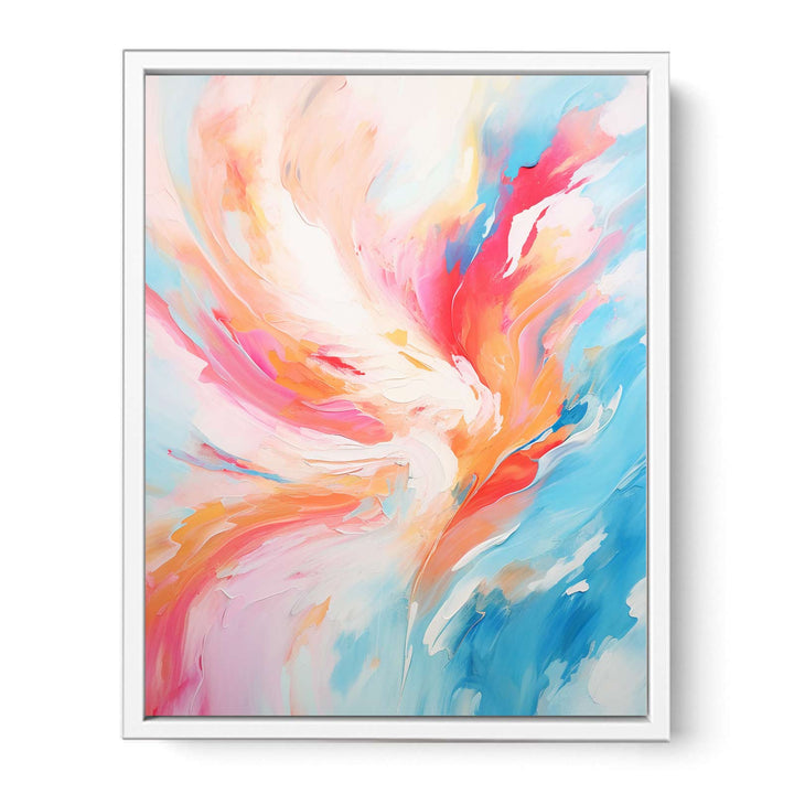 Abstract Multicolor Painting  Canvas Print