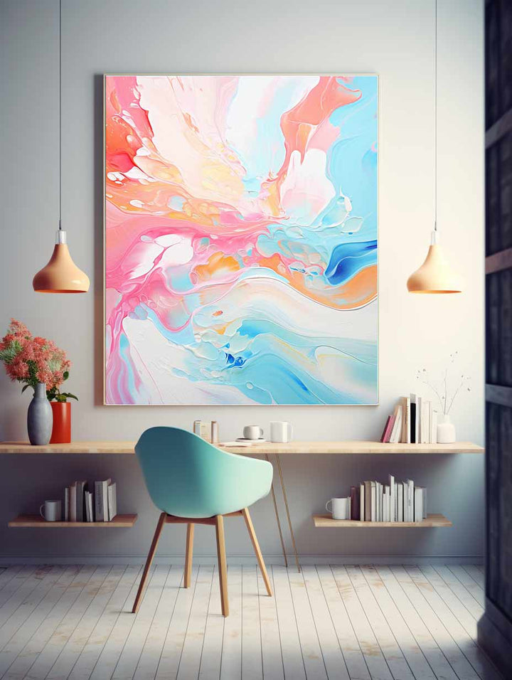 Abstract Painting Colorful  