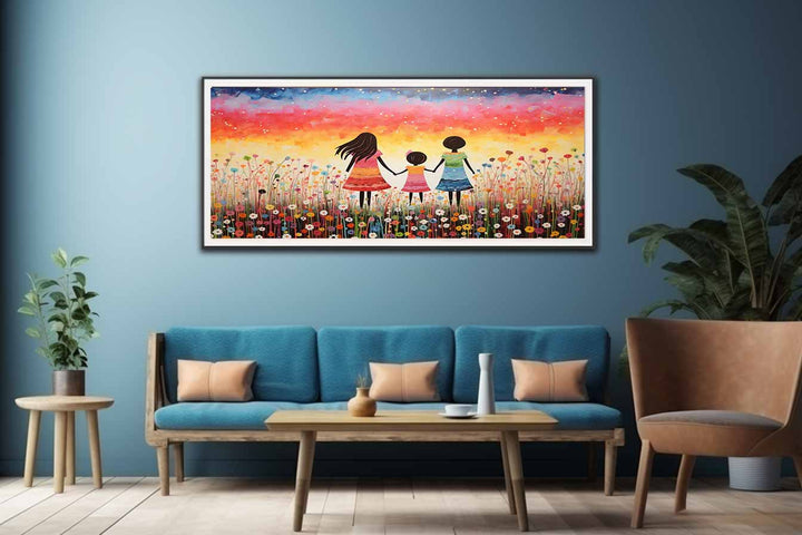 Kids Colorfull Art Painting  