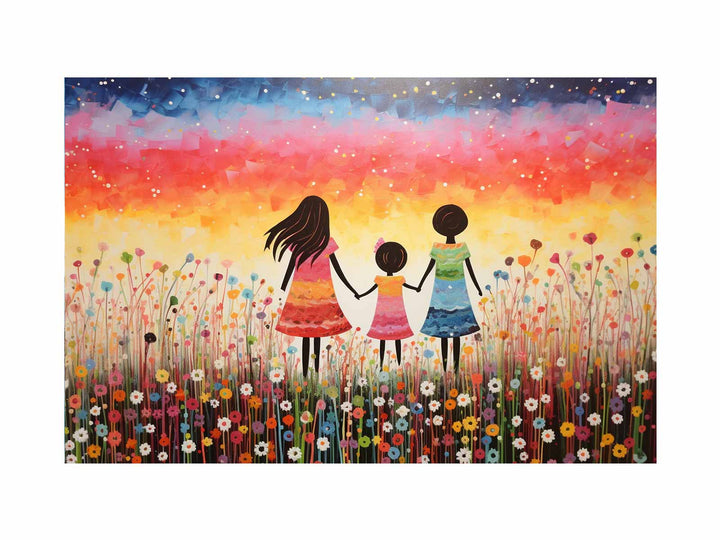 Kids Colorfull Art Painting 