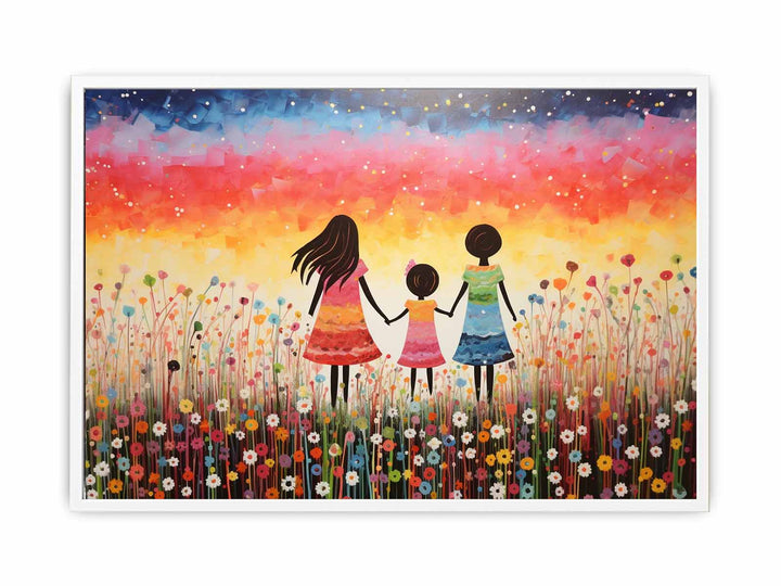 Kids Colorfull Art Painting   Canvas Print