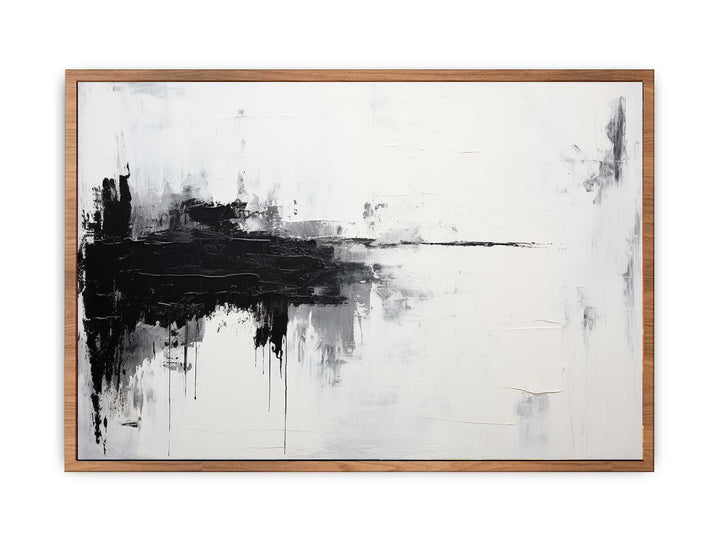 White Black Painting  