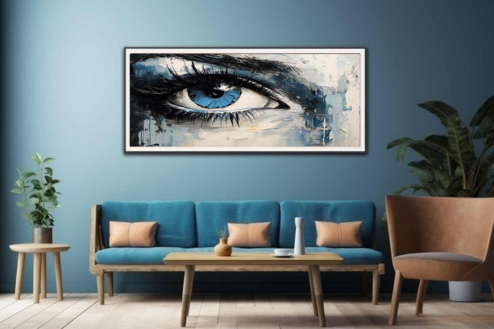 Eyes Modern Art Painting  