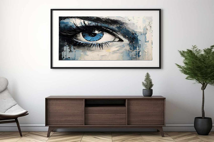 Eyes Modern Art Painting  