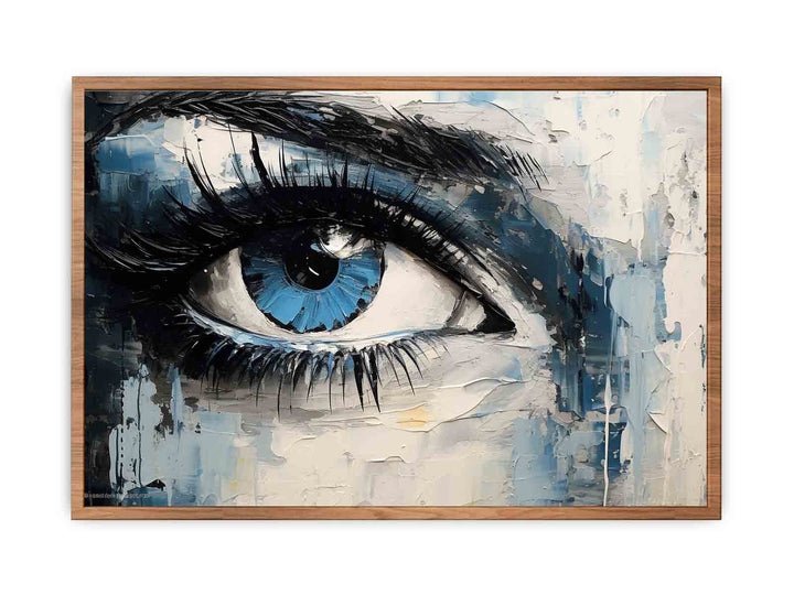 Eyes Modern Art Painting  