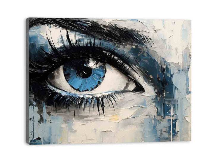 Eyes Modern Art Painting  