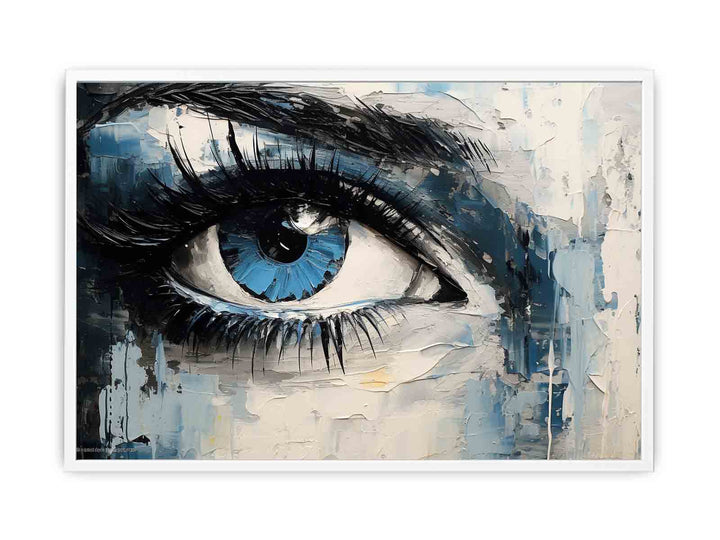 Eyes Modern Art Painting  Canvas Print