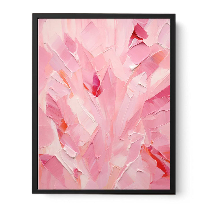 Pink Abstract Painting 