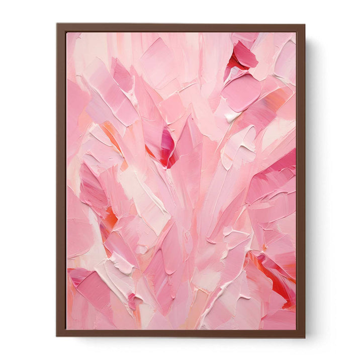 Pink Abstract Painting 