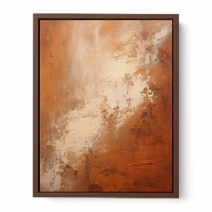 Abstract Painting Brown 