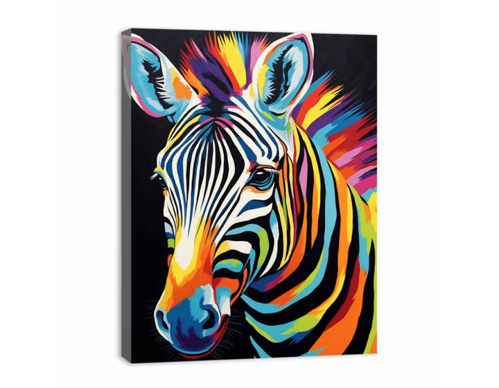 Zebra Modern Art Painting 