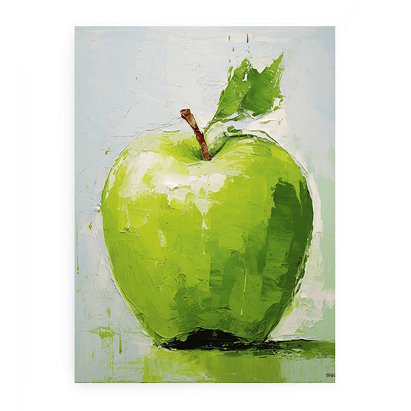 Green Apple Painting