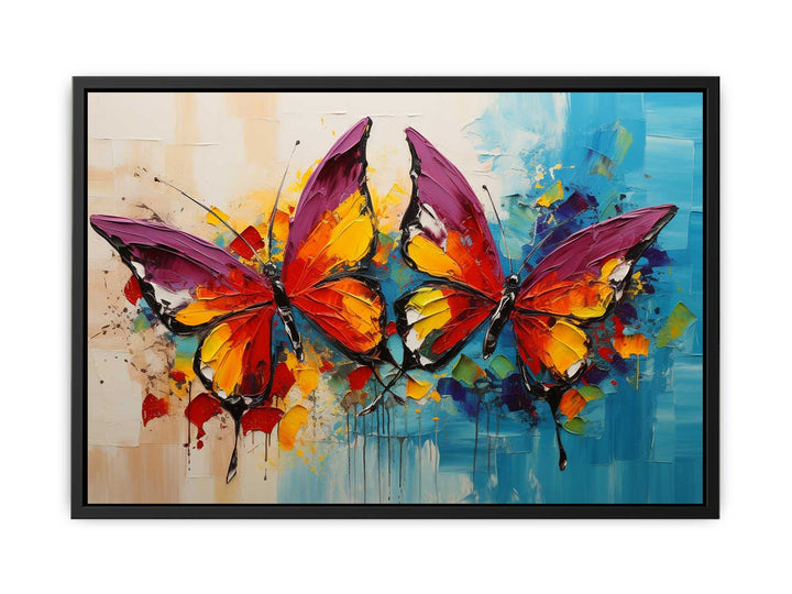 Modern Butterfly Art Painting 