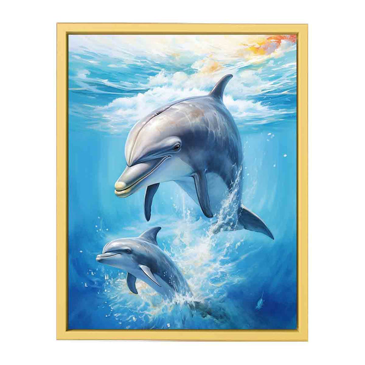 Dolphin Artwork  Poster