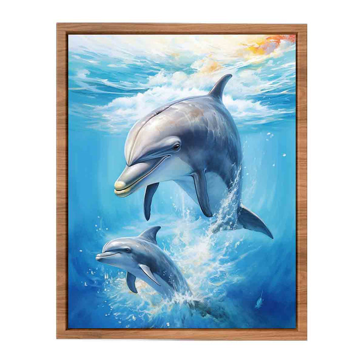 Dolphin Artwork Painting