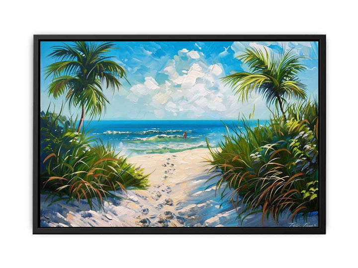 Beach Path   Painting