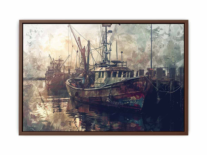 Fishing Boat  Poster