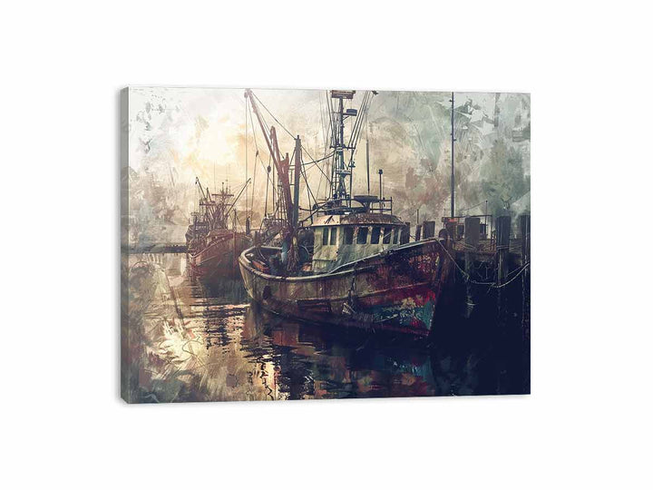 Fishing Boat Canvas Print