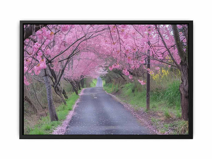 Cherry Blossom Path  Painting