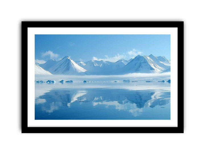 Svalbard Mountain  Art Print