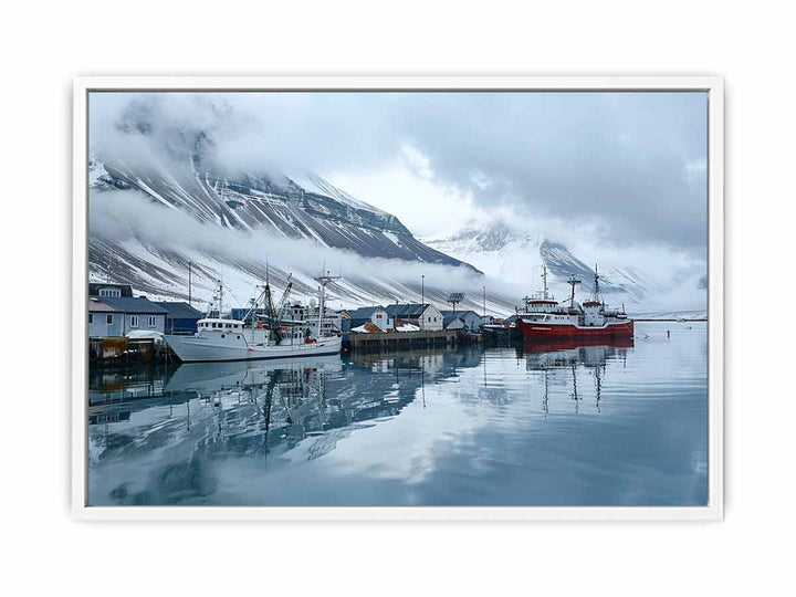 Svalbard Norway  Framed Print