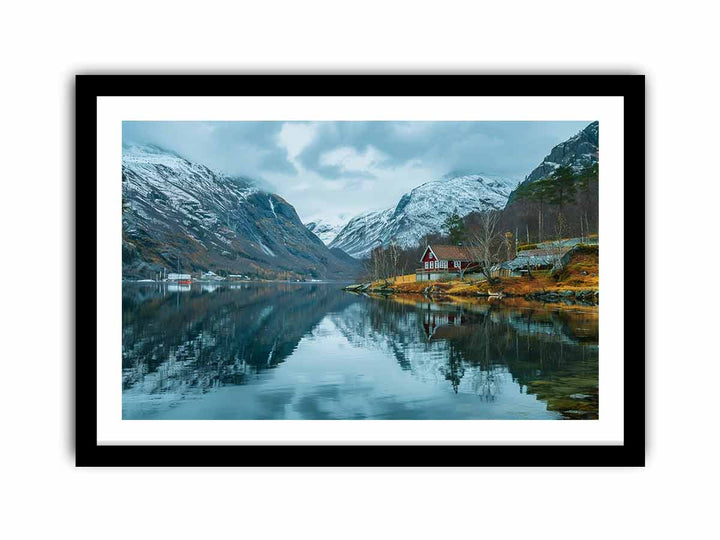 Lake Side  Art Print