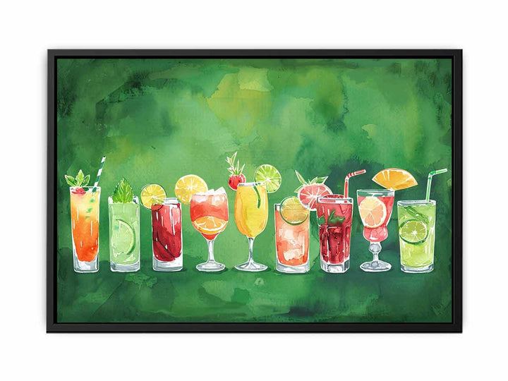 Summar Cocktails  Painting