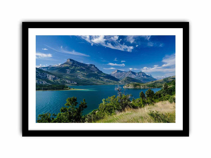 Waterton Lake Alberta  Art Print