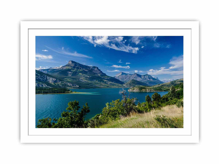 Waterton Lake Alberta Streched canvas