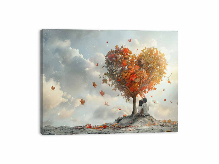 Under the Tree  Canvas Print