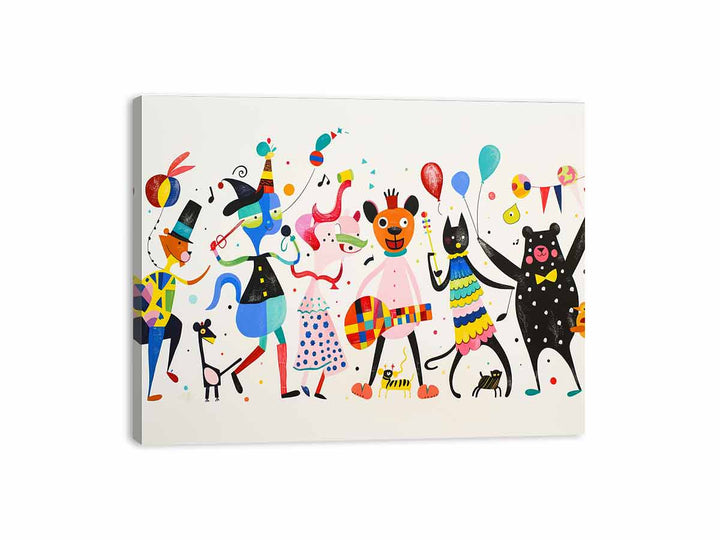 Dance Floor Canvas Print