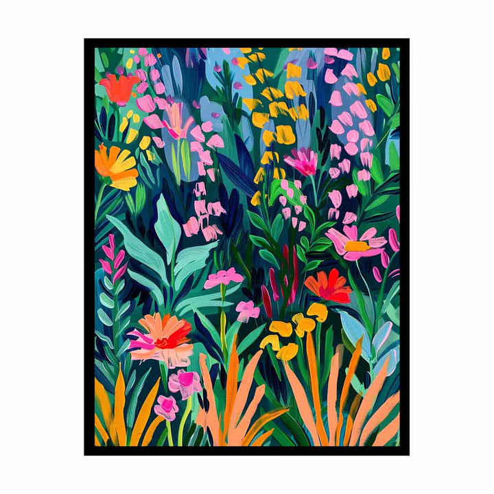 Vibrant Garden   Painting