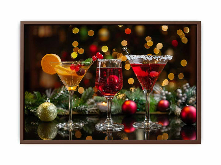 Christmas Mocktails  Poster