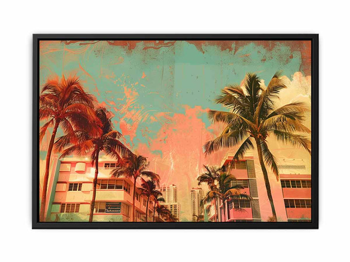 Miami Retro  Painting