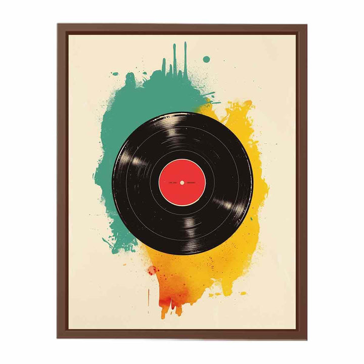 Vinyl Record  Poster