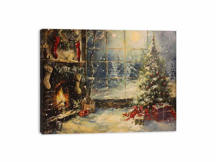 Christmas Tree Canvas Print