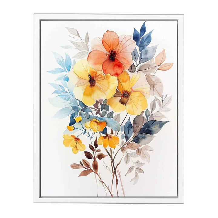 Flower Bouquet Framed Print