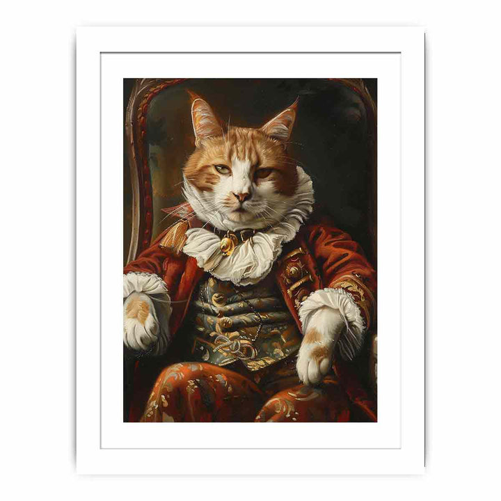 Viscount Cat Streched canvas