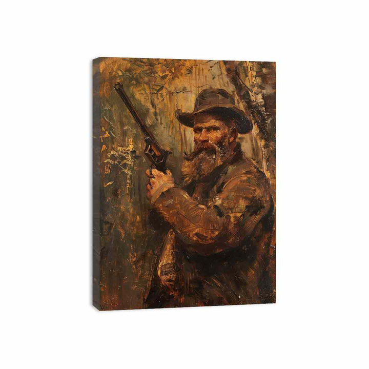 Long Pistol Canvas Print