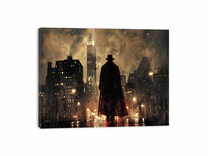 City Walk Canvas Print