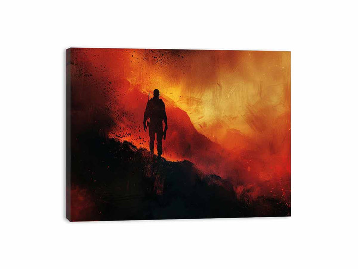 Endless Smoke  Canvas Print