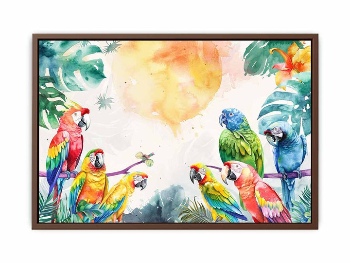 Parrots   Poster