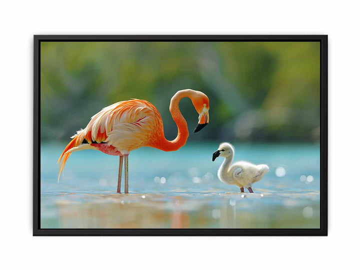 Flamingo Mother  Painting