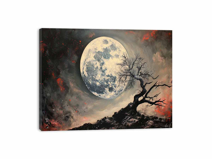 Moon  Canvas Print