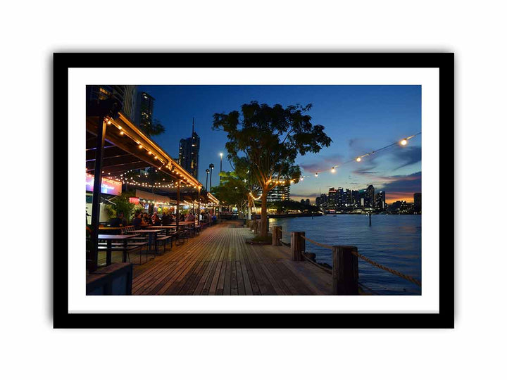 Eagle St Pier  Art Print