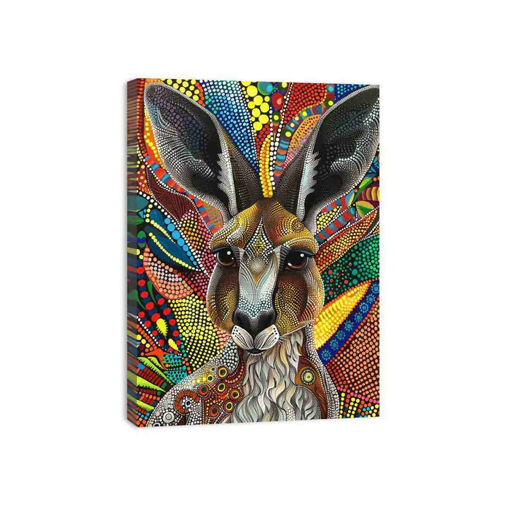 Kangaroo  Canvas Print