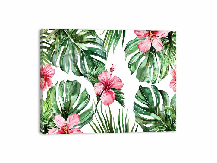 Tropical Green Canvas Print