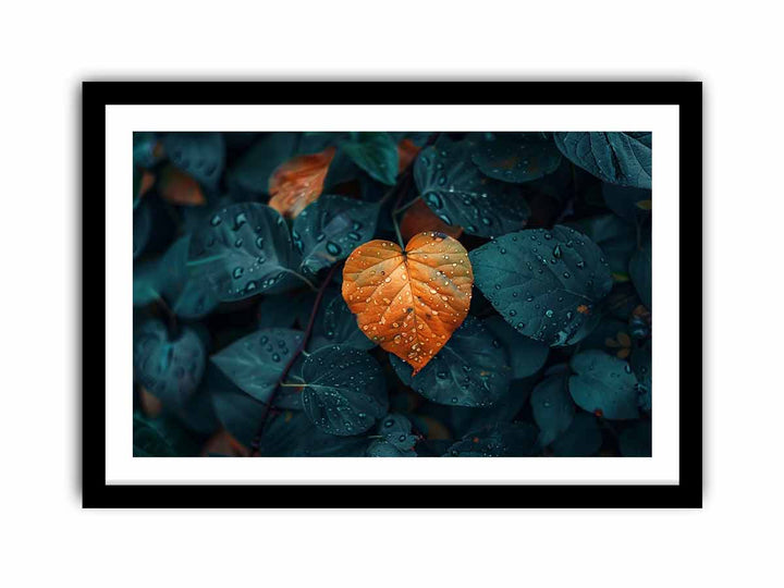 Love Leaf  Art Print