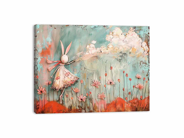 Flower Field Canvas Print