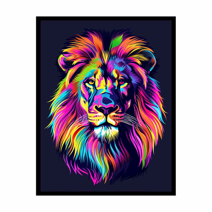 Lion   Painting